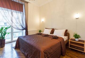 Апартаменты с 1 спальней в Апартаментах Apartments Nezavisomosti 44
